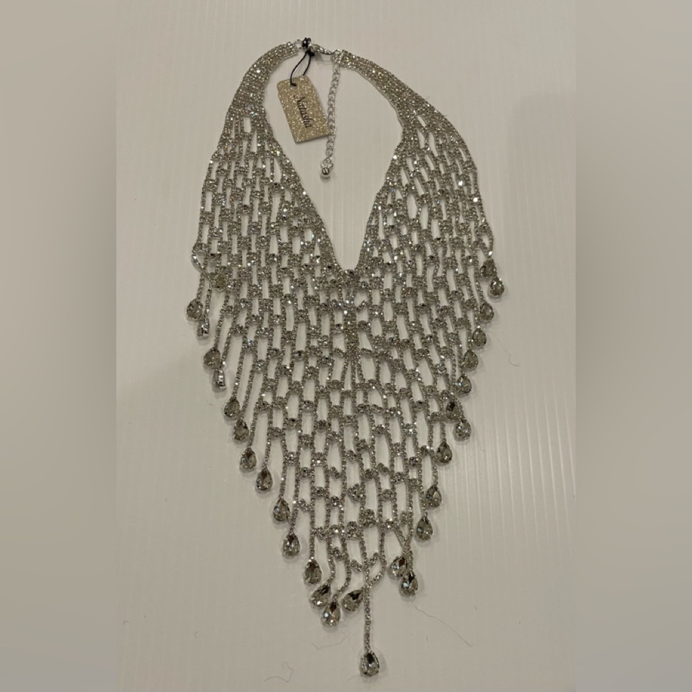 Natasha STATEMENT crystal necklace (FINAL PRICE) NWT 1125 - Picture 4 of 11